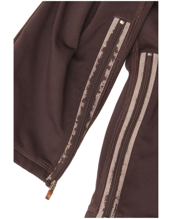 Reebok Leggings Femme UK 46 Large Marron Polyester