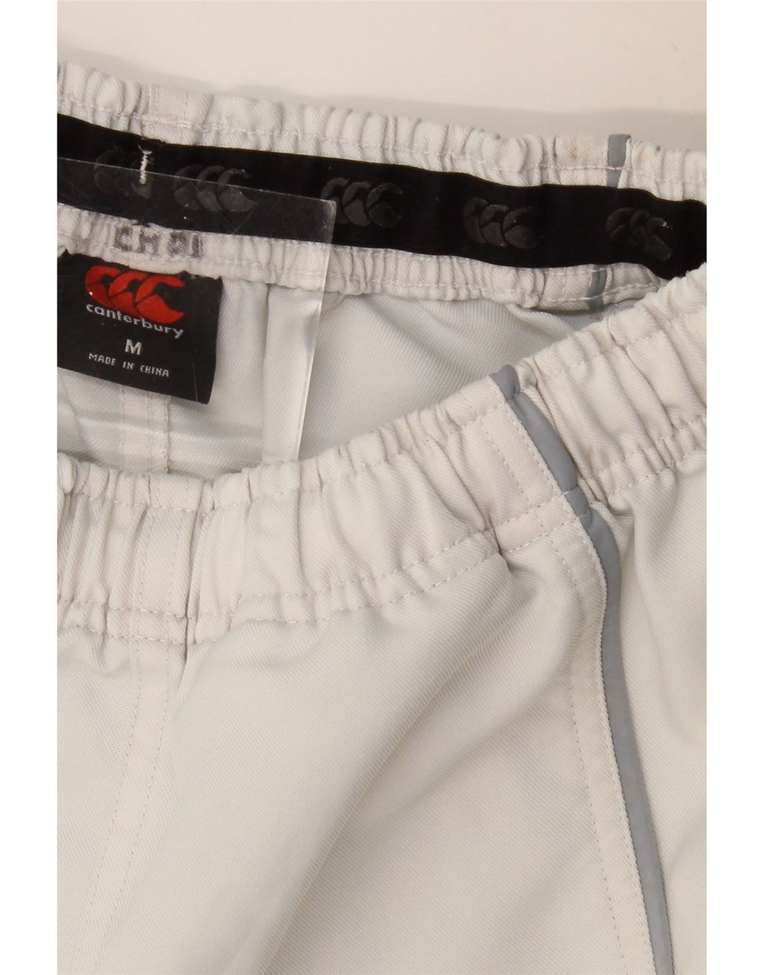 CANTERBURY Short de Sport Homme Blanc Cassé Medium Colourblock