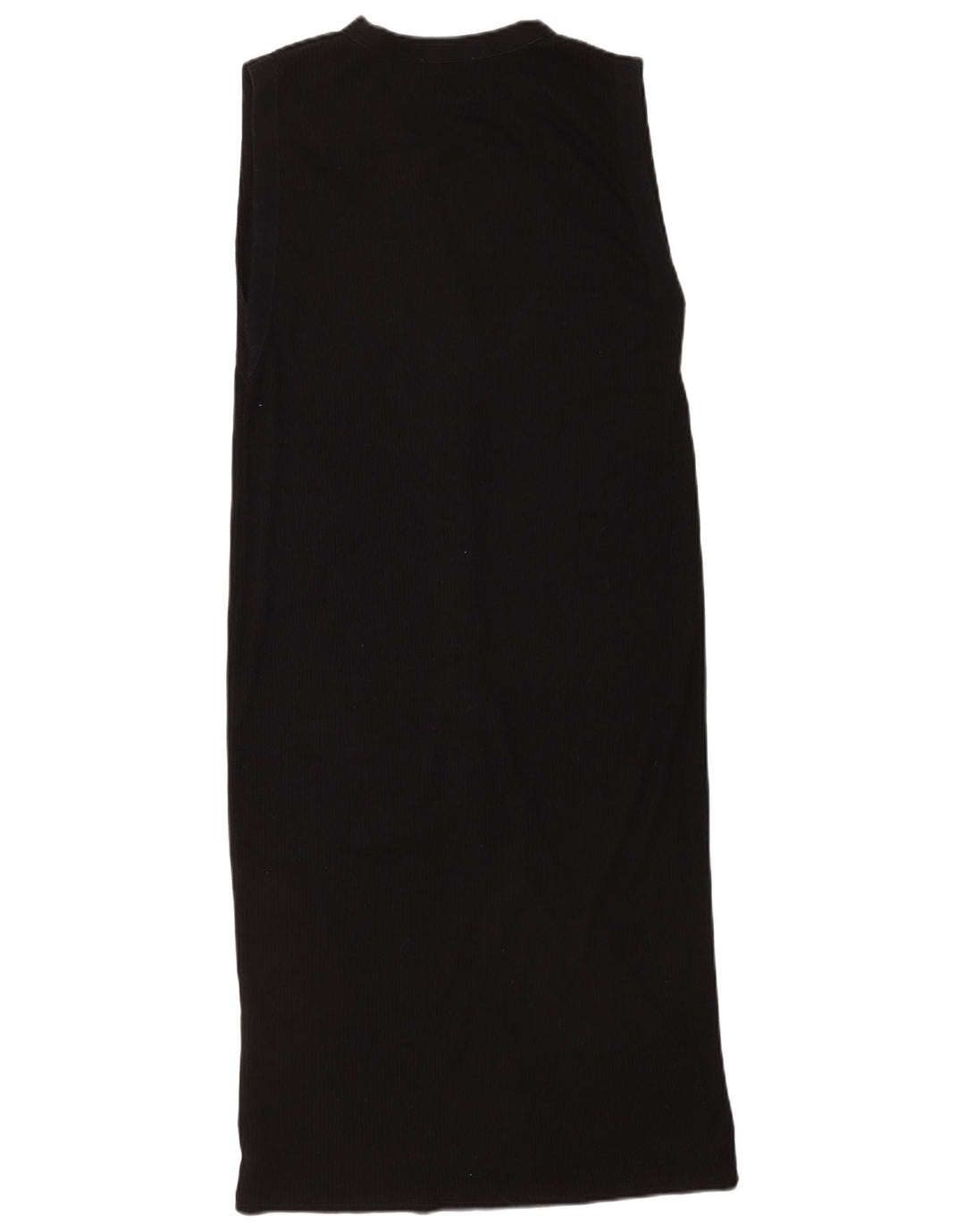 Zara Robe droite sans manches pour femme UK 44 Noir moyen
