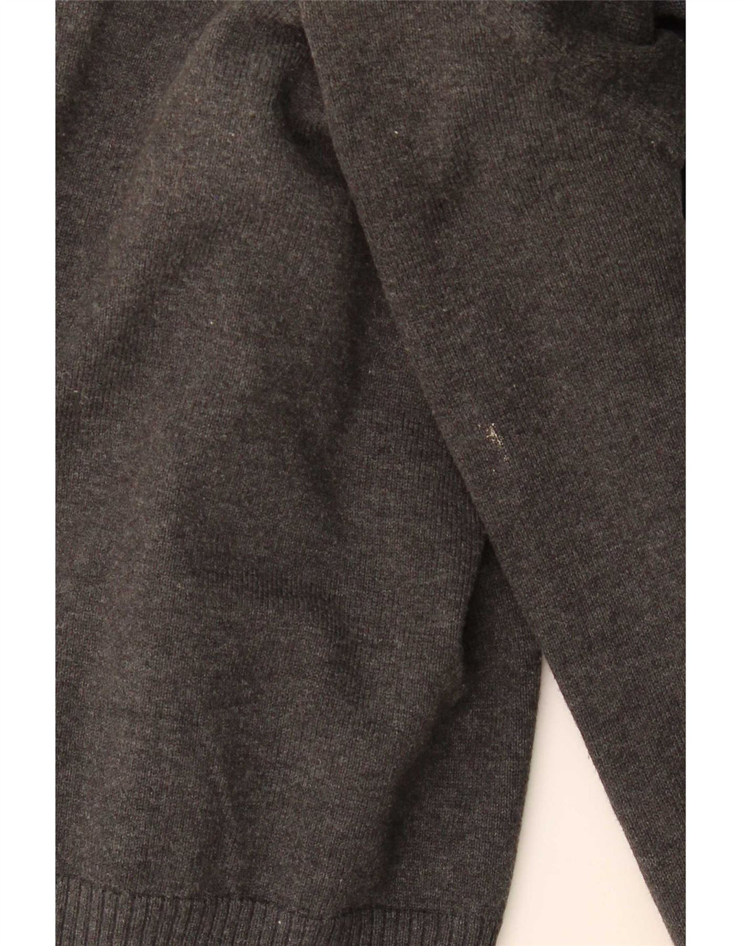 Zara Womens Crop Cardigan Pull UK 10 Petit Gris