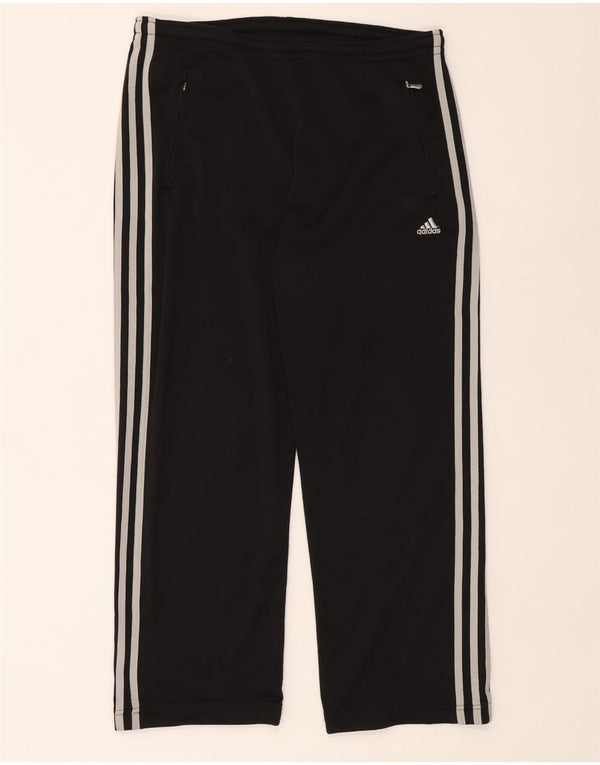 Adidas Pantalon de survêtement pour homme UK 38/40 Medium Noir Polyester