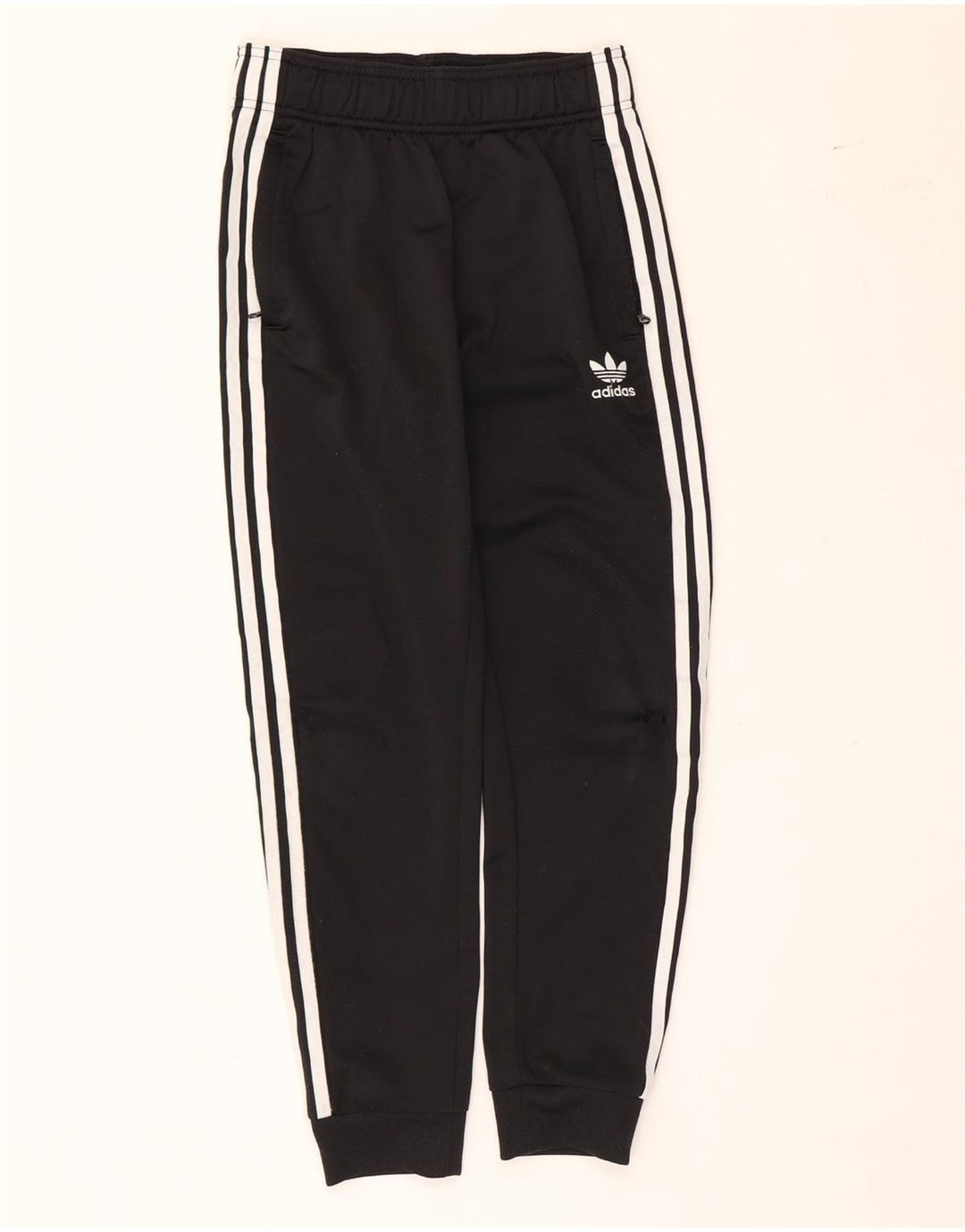 Adidas Pantalon de Survêtement Garçon Joggers 11-12 ans Noir Polyester