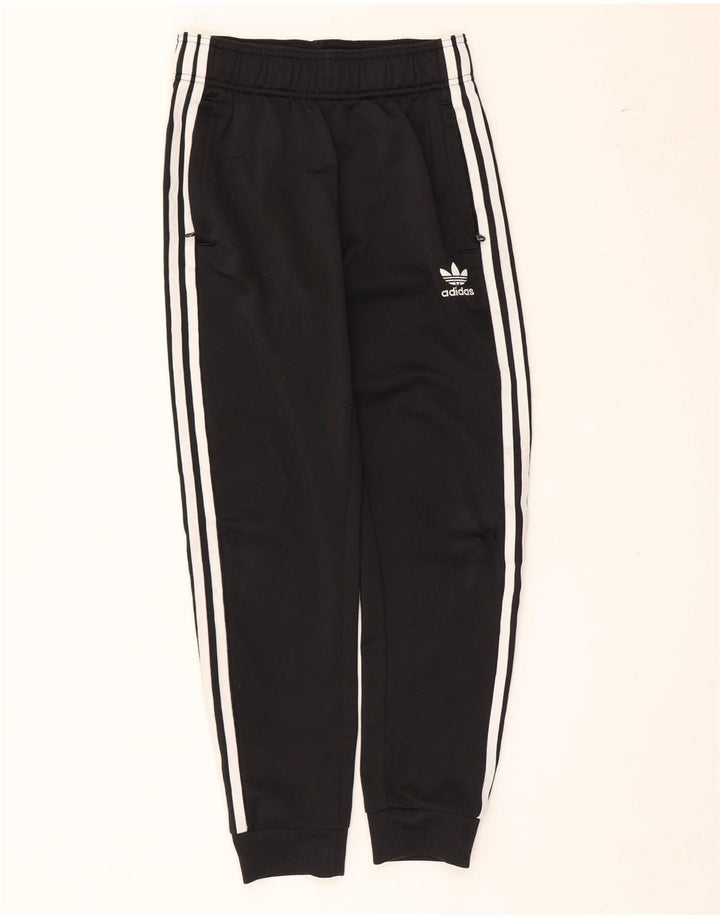 Adidas Pantalon de Survêtement Garçon Joggers 11-12 ans Noir Polyester