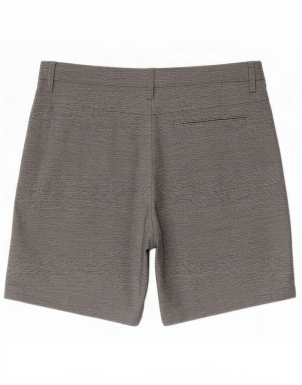 Hurley Short Chino Homme Large W34 Gris Moucheté Polyester