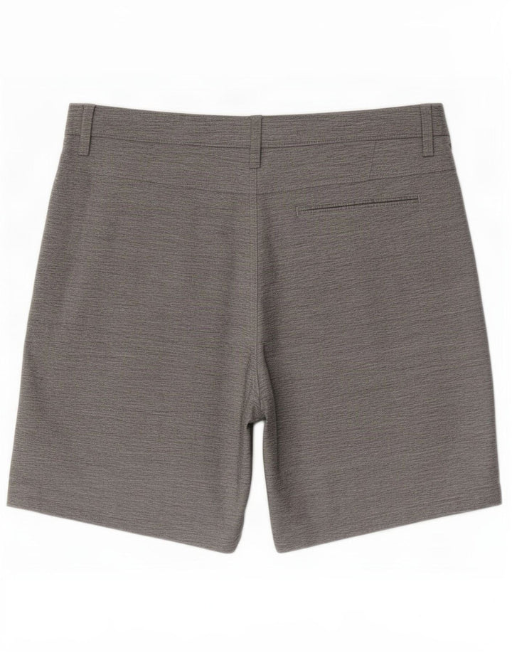 Hurley Short Chino Homme Large W34 Gris Moucheté Polyester