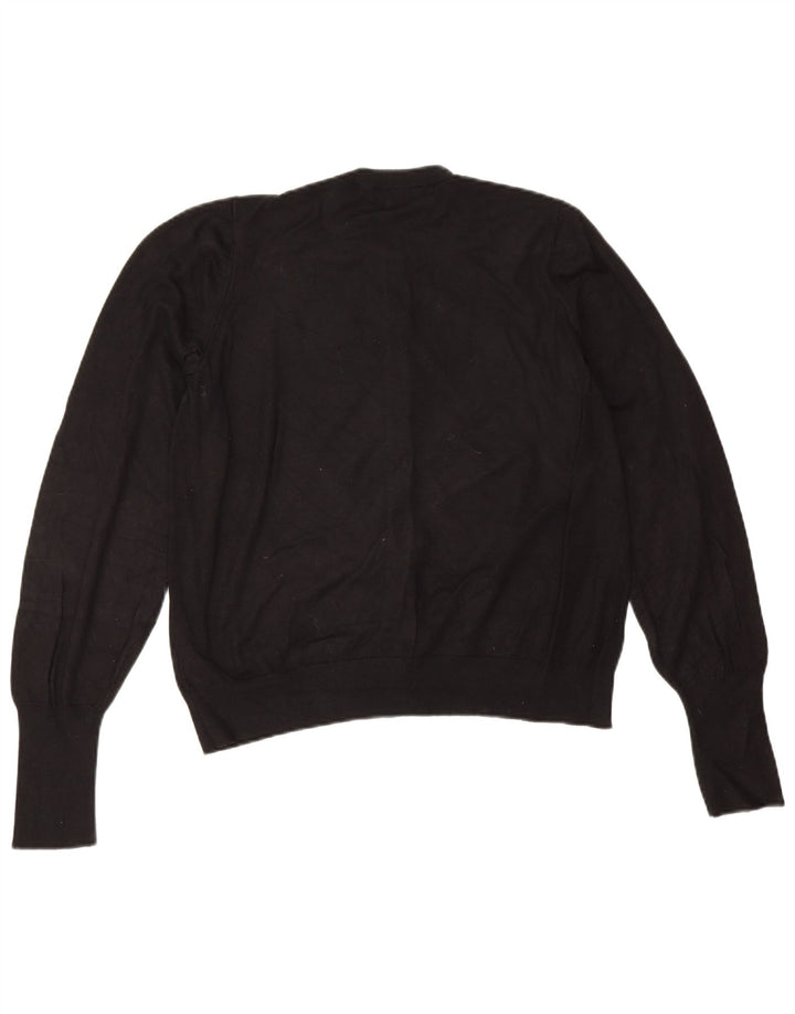 Marks & Spencer Pull Cardigan Femme UK 16 Large Viscose Noir