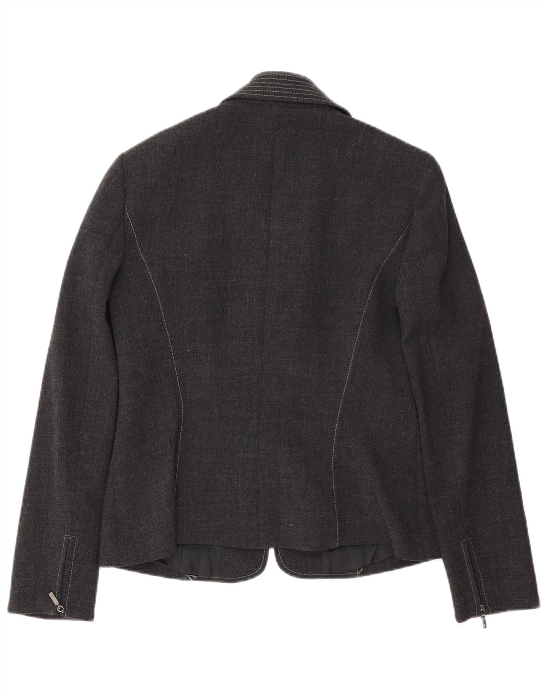 Luisa Spagnoli Veste Blazer Femme IT 44 Laine Gris Moyen