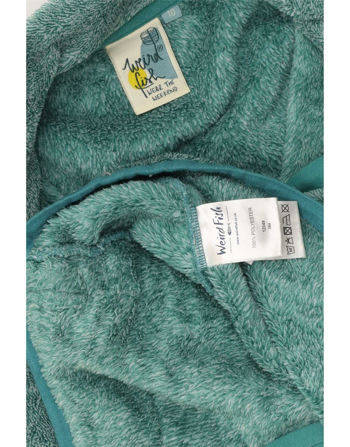 Weird Fish Veste polaire pour femme UK 10 Petit vert Polyester