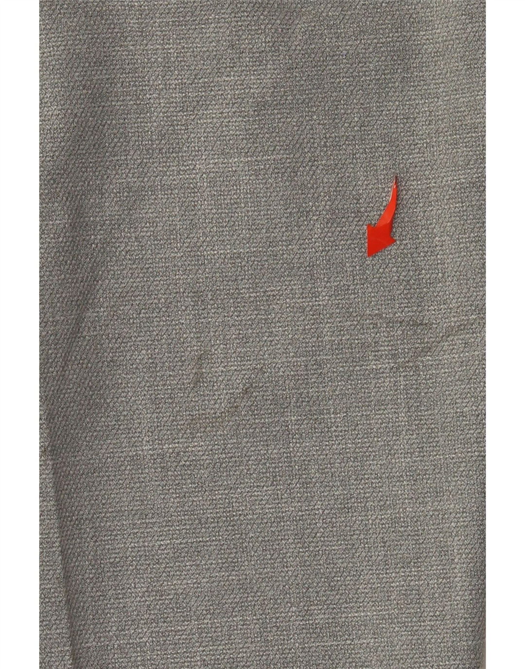 ZARA Pantalon de costume droit pour femme EU 40 Medium W30 L26 Gris Polyester