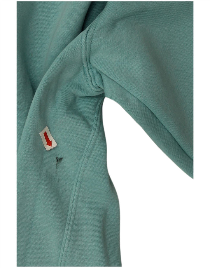 Nike Sweat-shirt pour homme en coton turquoise Taille S