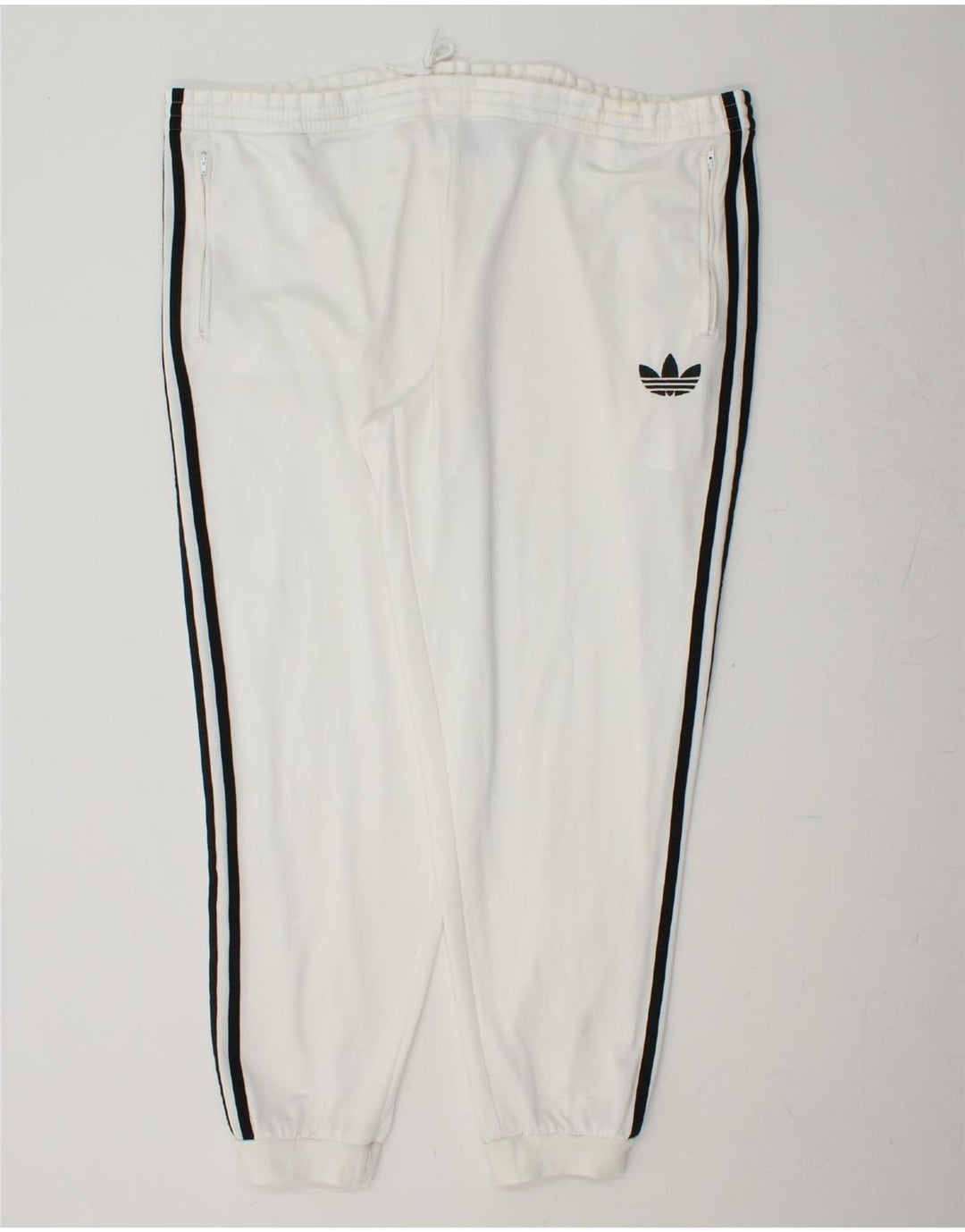 ADIDAS Pantalon de survêtement pour homme Joggers XL Blanc Polyester