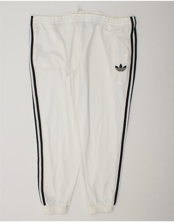 ADIDAS Pantalon de survêtement pour homme Joggers XL Blanc Polyester