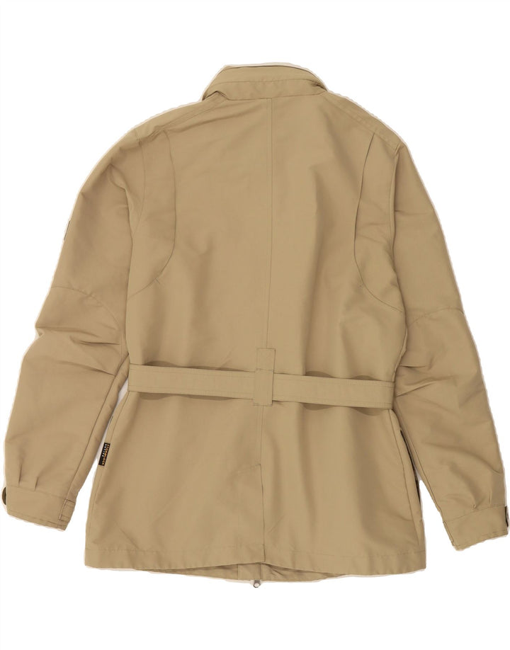 JACK WOLFSKIN Womens Bomber Jacket UK 14/16 Large Beige Polyester Vintage Jack Wolfskin and Second-Hand Jack Wolfskin from Messina Hembry 