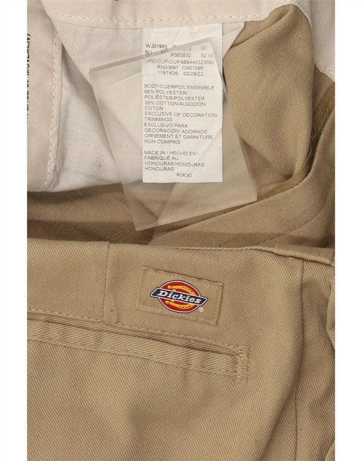 Dickies Pantalon Chino Droit Homme W40 L30 Beige Polyester