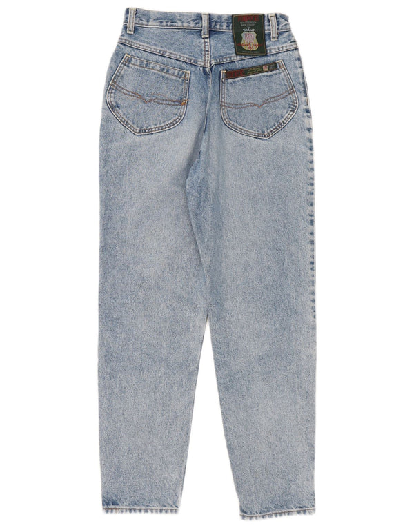 Fordocks Jean fuselé taille haute pour femme IT 42 Medium W26 L27 Bleu Coton