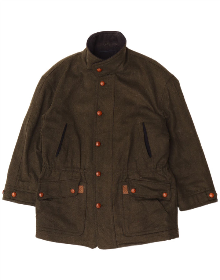 LODENFREY Veste Utilitaire Homme IT 50 Large Laine Verte