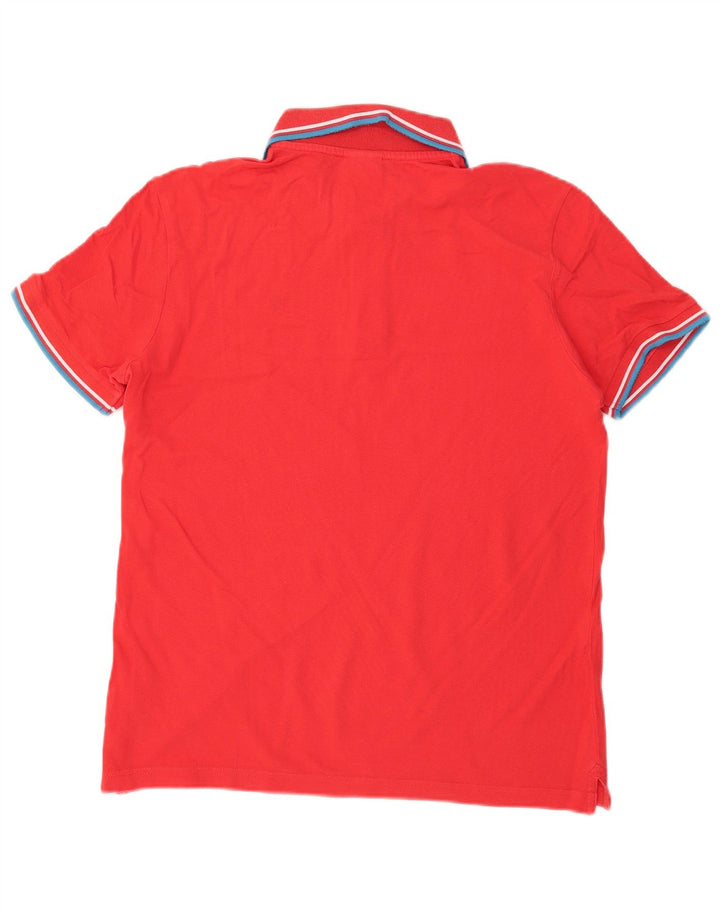 Diadora Polo Homme Rouge Moyen Coton