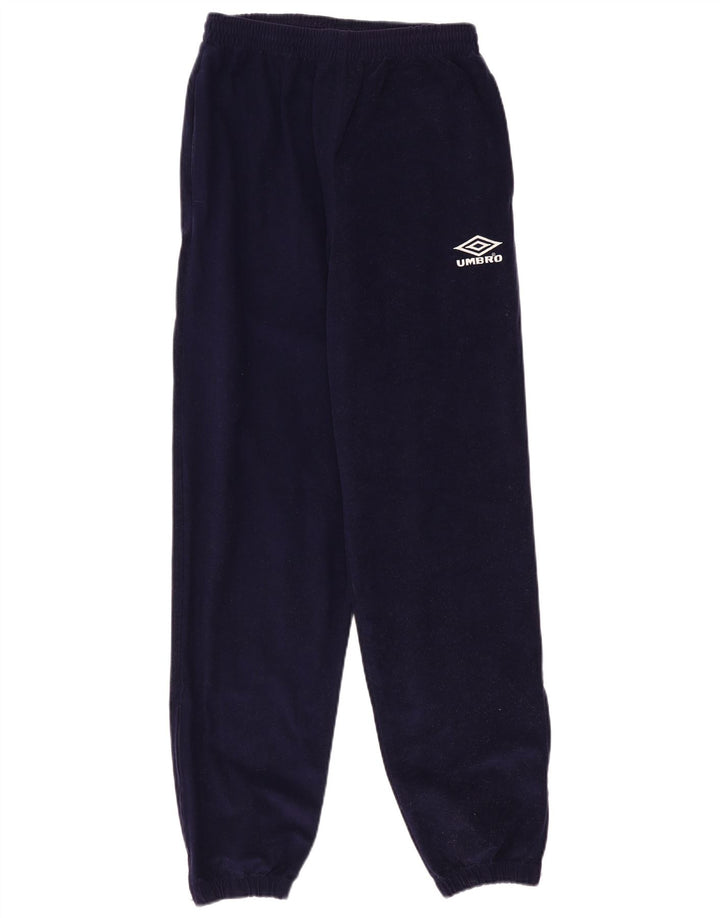 UMBRO Pantalon de Survêtement en Velours Homme Bleu Marine Moyen