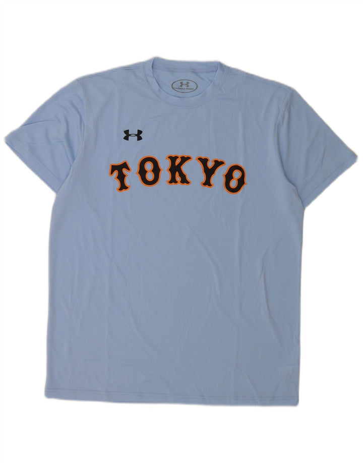 Under Armour T-Shirt Graphique Homme Grand Bleu