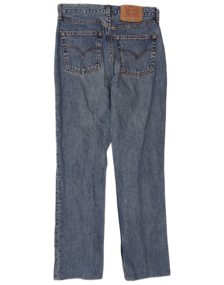 Levi's Jean Droit 595 Femme W30 L34 Bleu Coton