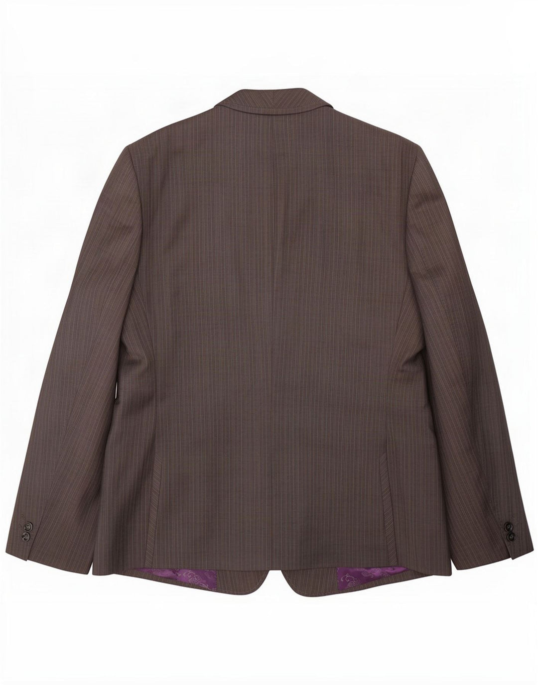 Ted Baker Veste blazer à 1 bouton pour homme UK 44 2XL Laine à fines rayures grises