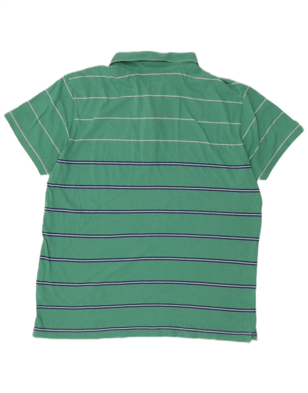 MARLBORO CLASSICS Polo Homme 2XL Vert Rayé Coton