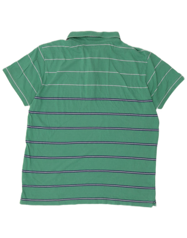 MARLBORO CLASSICS Polo Homme 2XL Vert Rayé Coton