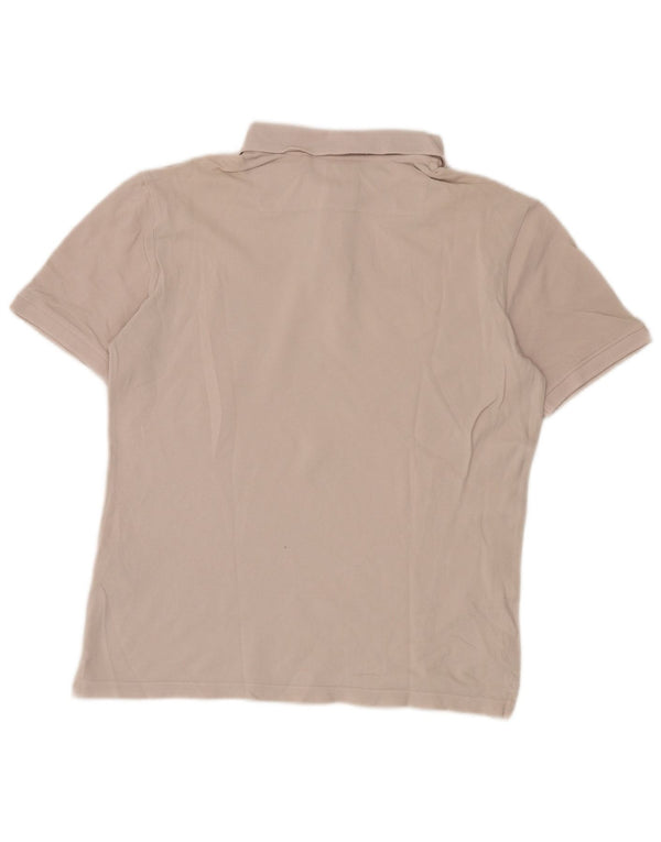 Guess Polo Slim Fit Homme UK 36 Petit Coton Beige