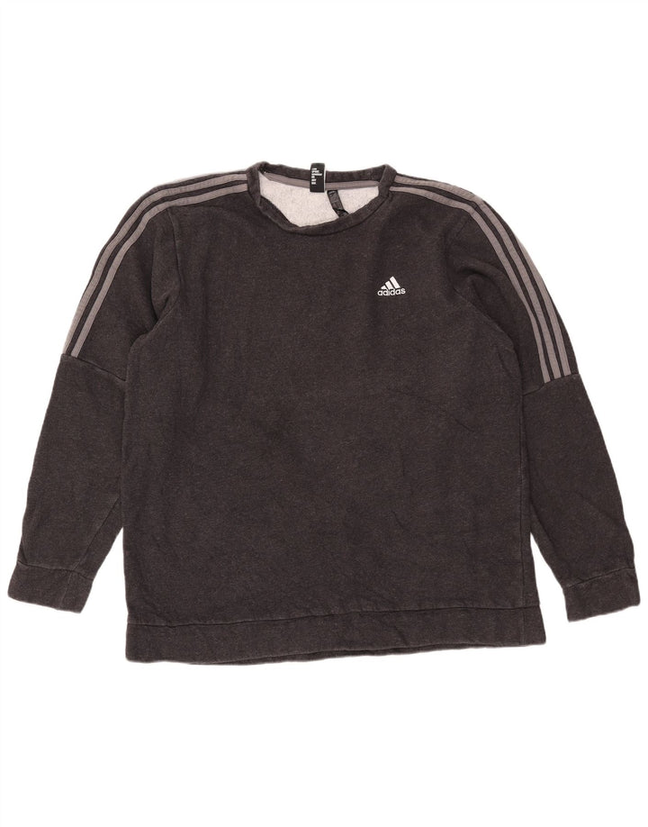 ADIDAS Sweat-shirt pour homme XL Gris Coton