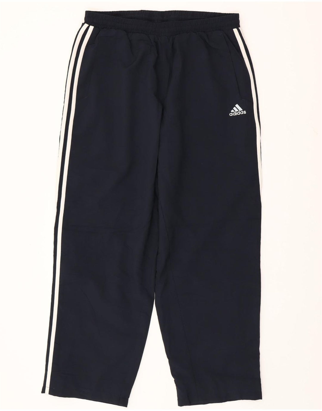 ADIDAS Pantalon de survêtement pour homme UK 40/42 Bleu marine moyen Polyester