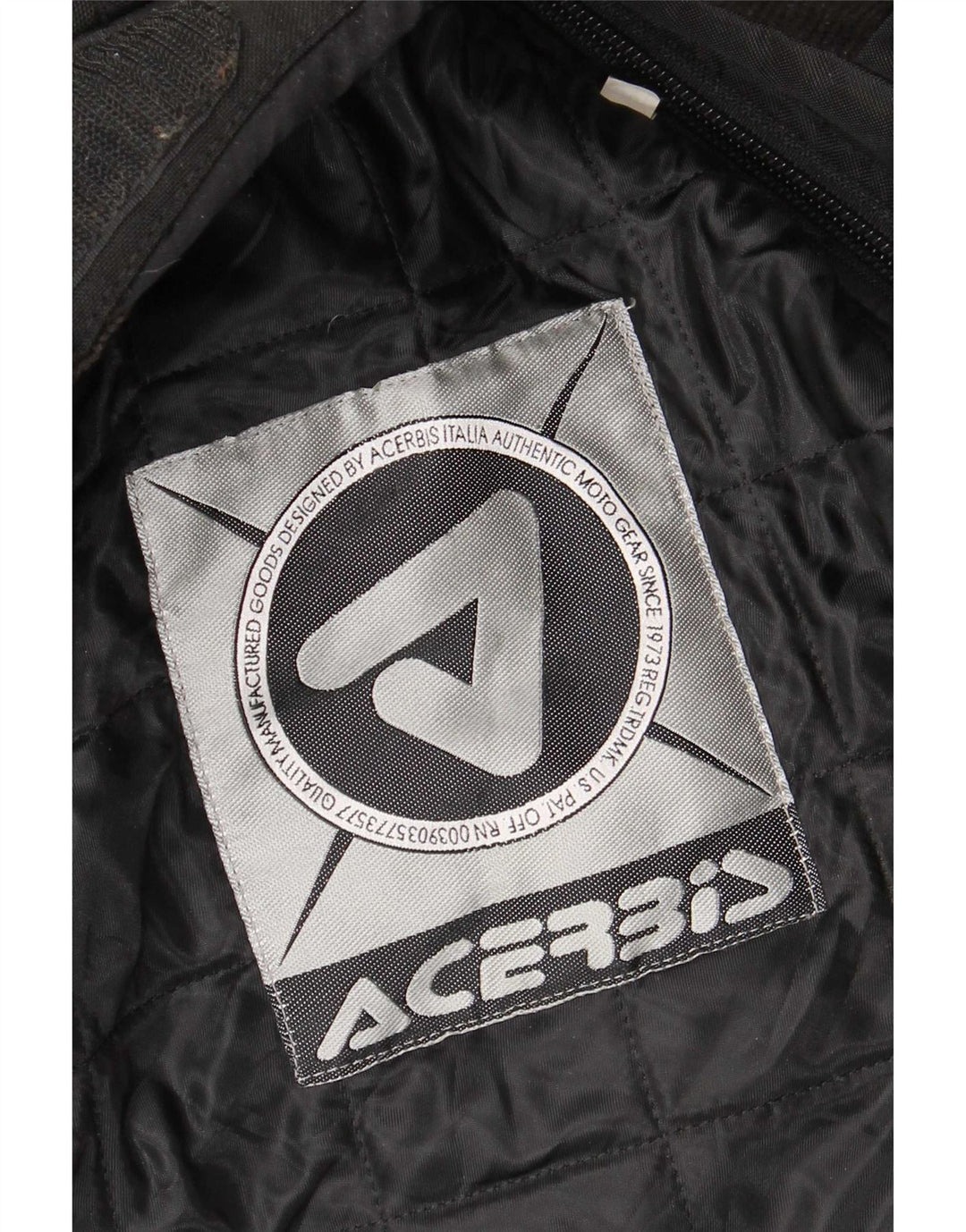 Acerbis Veste Motorstyle Graphic Racer Homme UK 44 2XL Noir Polyamide