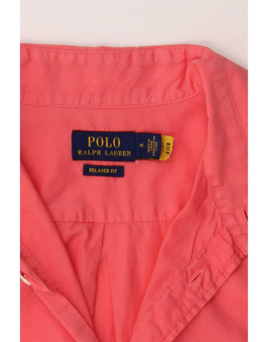 Polo Ralph Lauren Chemise Relaxed Fit Homme Rose Moyen