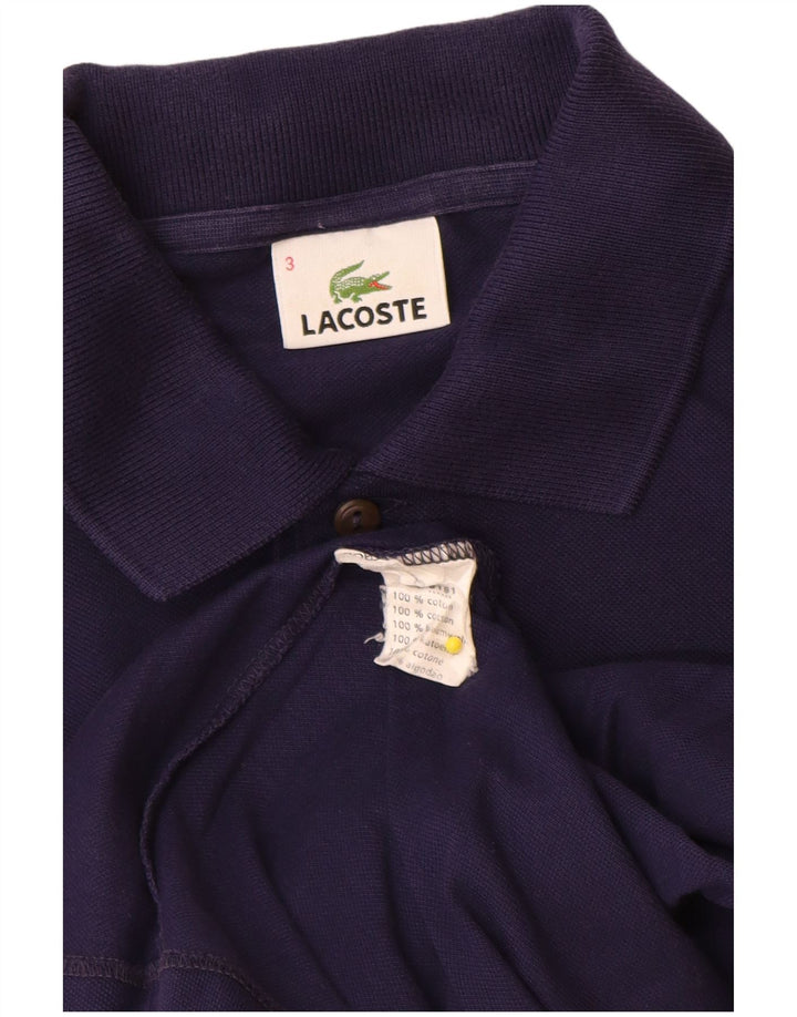 Lacoste Polo Homme Taille 3 Petit Coton Bleu Marine