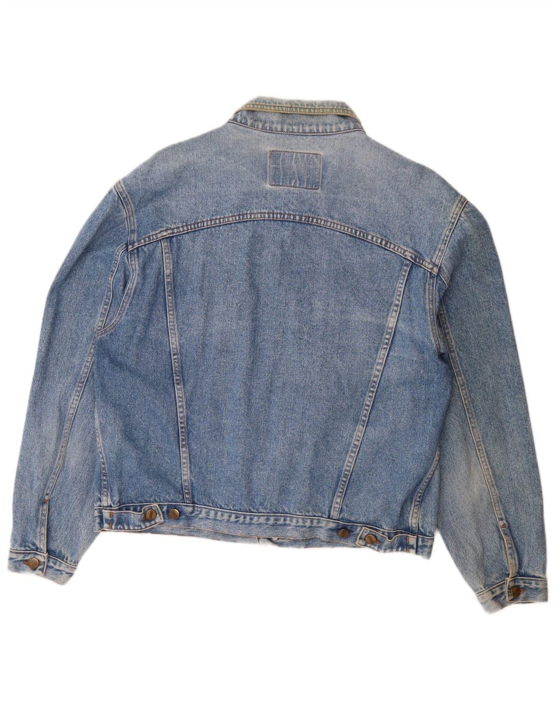 veste en denim homme vintage UK 42 XL Coton Bleu