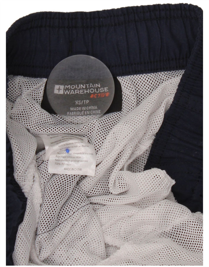 Mountain Warehouse Short de bain pour homme XS en polyester color block bleu marine
