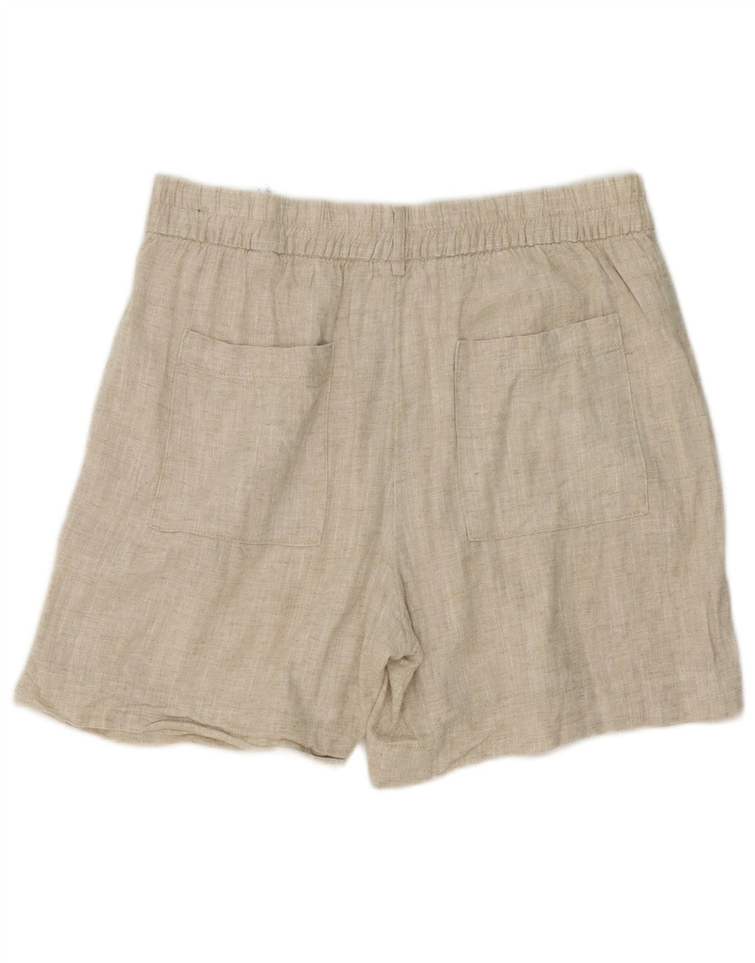 Marks & Spencer Short chino pour femme UK 12 Medium W32 Lin beige