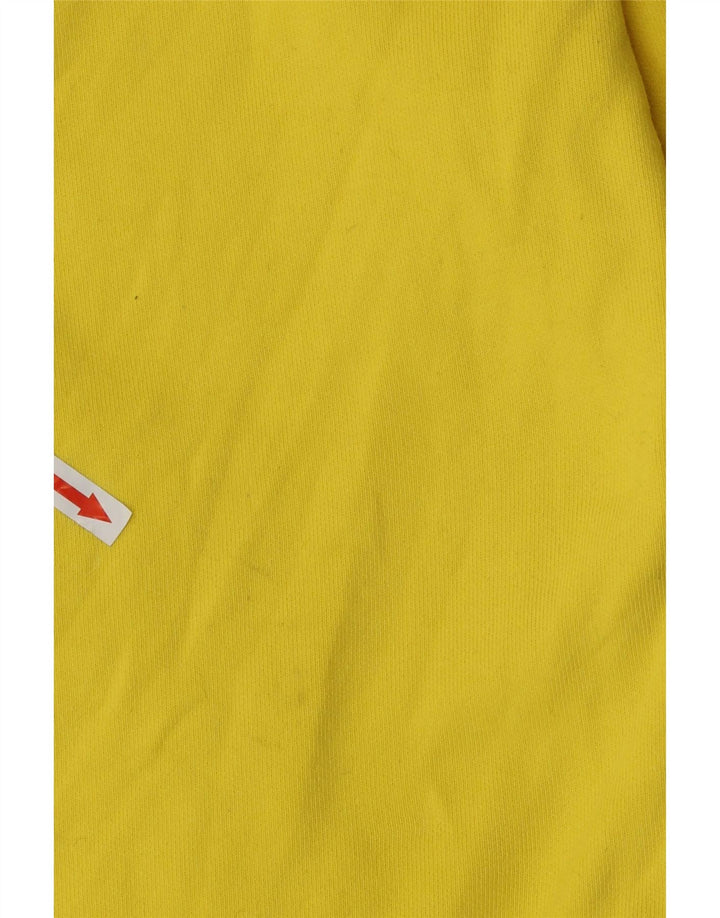 Champion Pull à capuche pour homme en coton jaune moyen