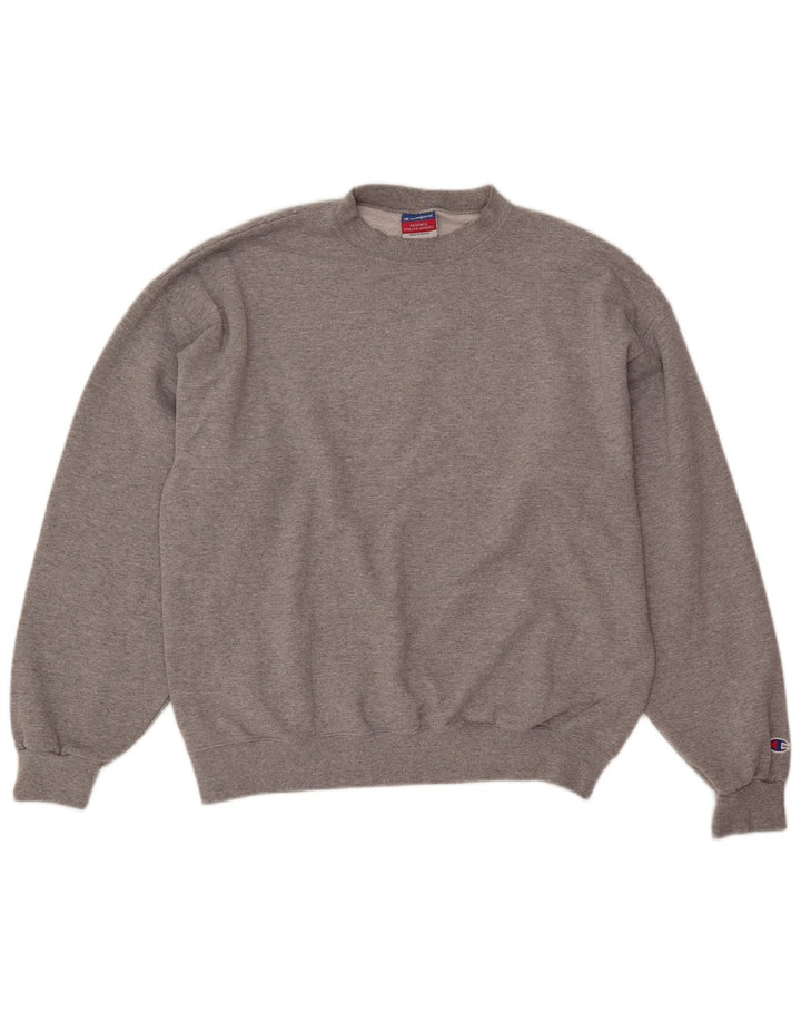 Champion Sweat-Shirt Homme Grand Gris Moucheté