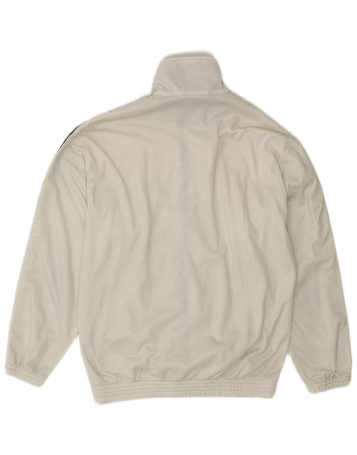 Asics Veste de Survêtement Garçon 13-14 ans Blanc Colourblock