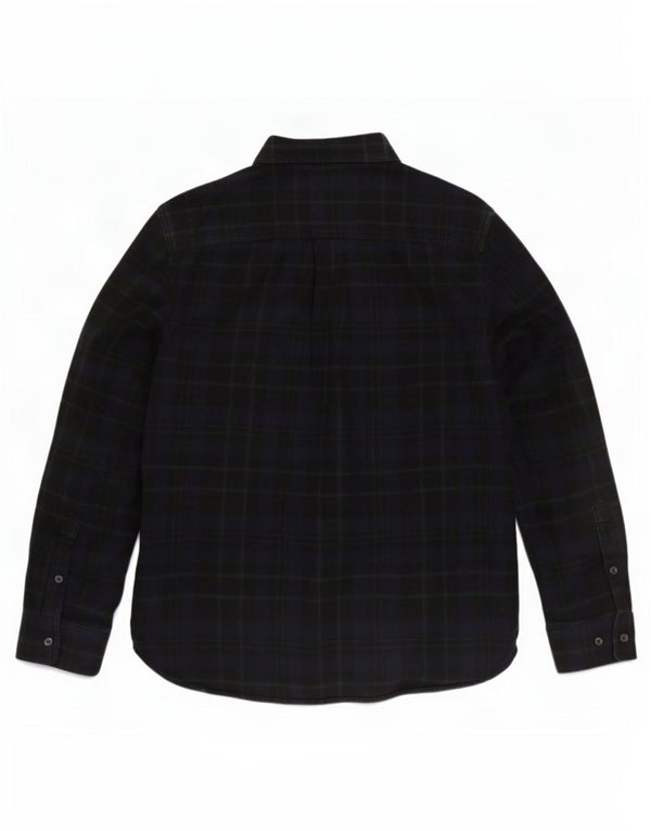 The North Face Chemise en flanelle pour homme en coton à carreaux bleu marine moyen