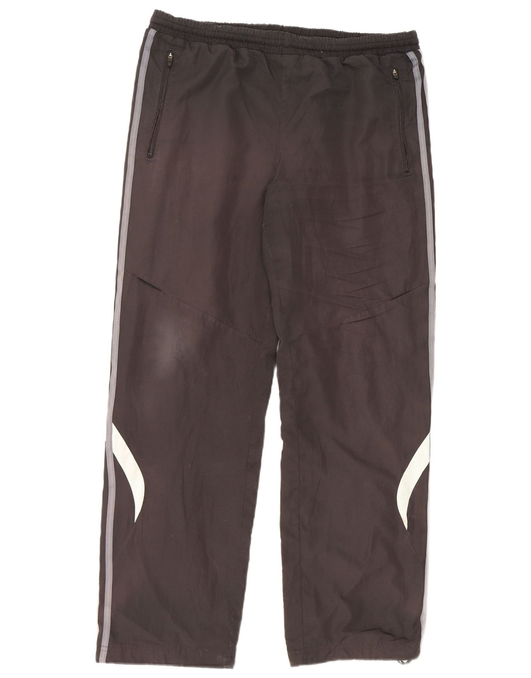 Adidas Pantalon de survêtement pour homme Noir moyen Polyester colour block