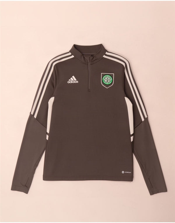 Adidas Haut de survêtement graphique pour garçon 13-14 ans Gris