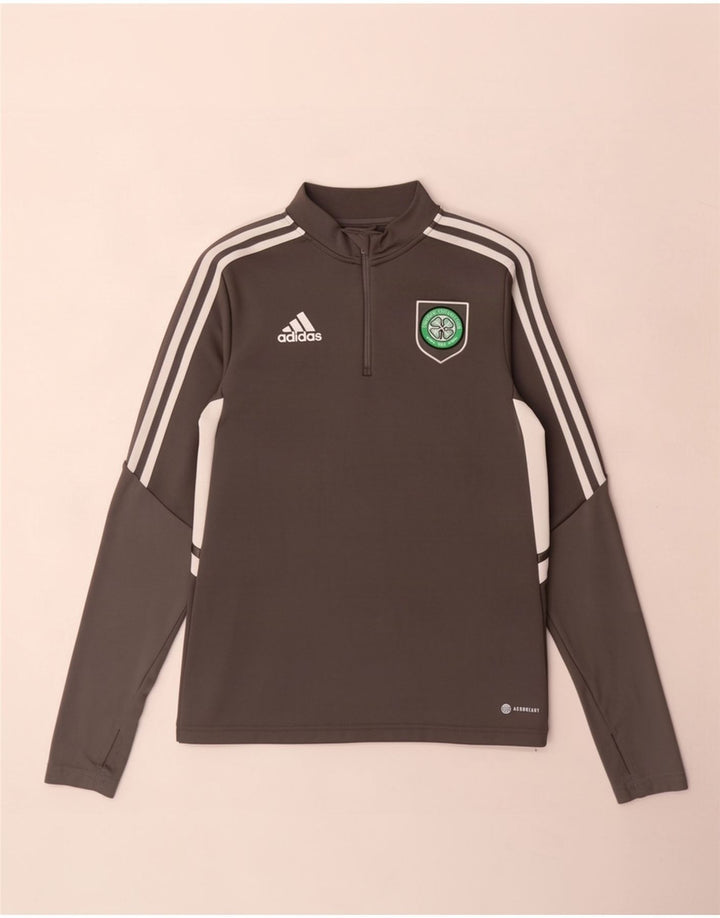 Adidas Haut de survêtement graphique pour garçon 13-14 ans Gris