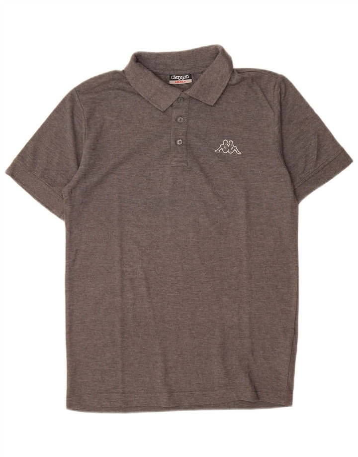Kappa Polo Homme Petit Gris Polyester
