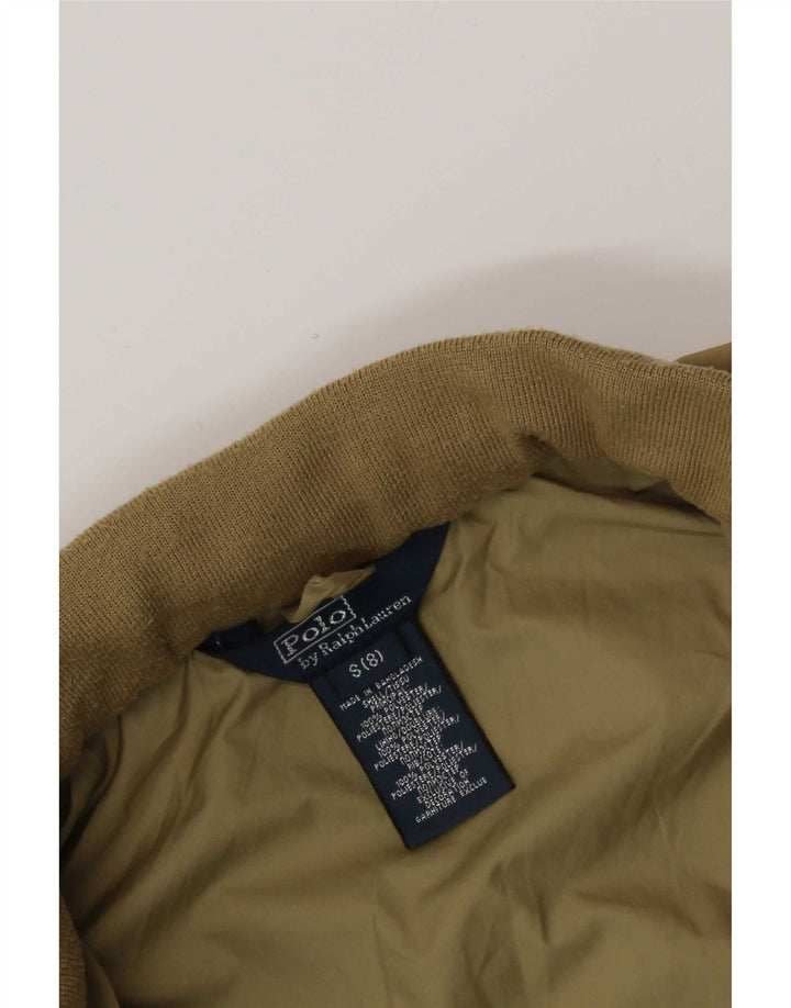 Polo Ralph Lauren Veste bomber à capuche pour garçon 7-8 ans Petit Beige Polyester