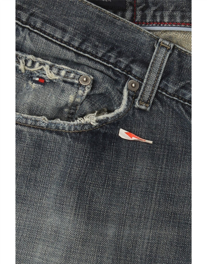 Tommy Hilfiger Jean droit homme W40 L32 bleu coton