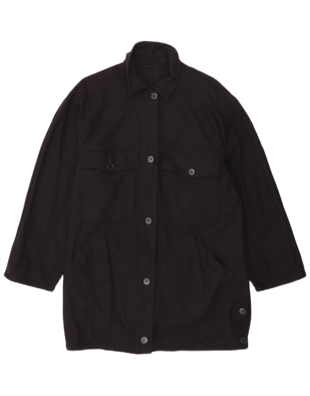 Al Duca D'Aosta Manteau pour femme UK 14 Bleu marine moyen