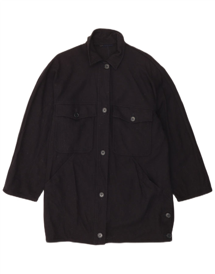 Al Duca D'Aosta Manteau pour femme UK 14 Bleu marine moyen