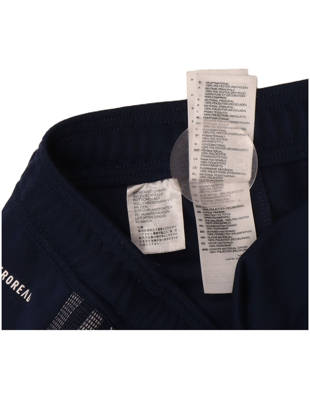 Adidas Pantalon de survêtement Aeroready pour hommes, grand, bleu marine, polyester