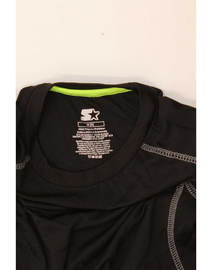 Starter Garçon Haut Manches Longues 7-8 ans Moyen Noir Polyester